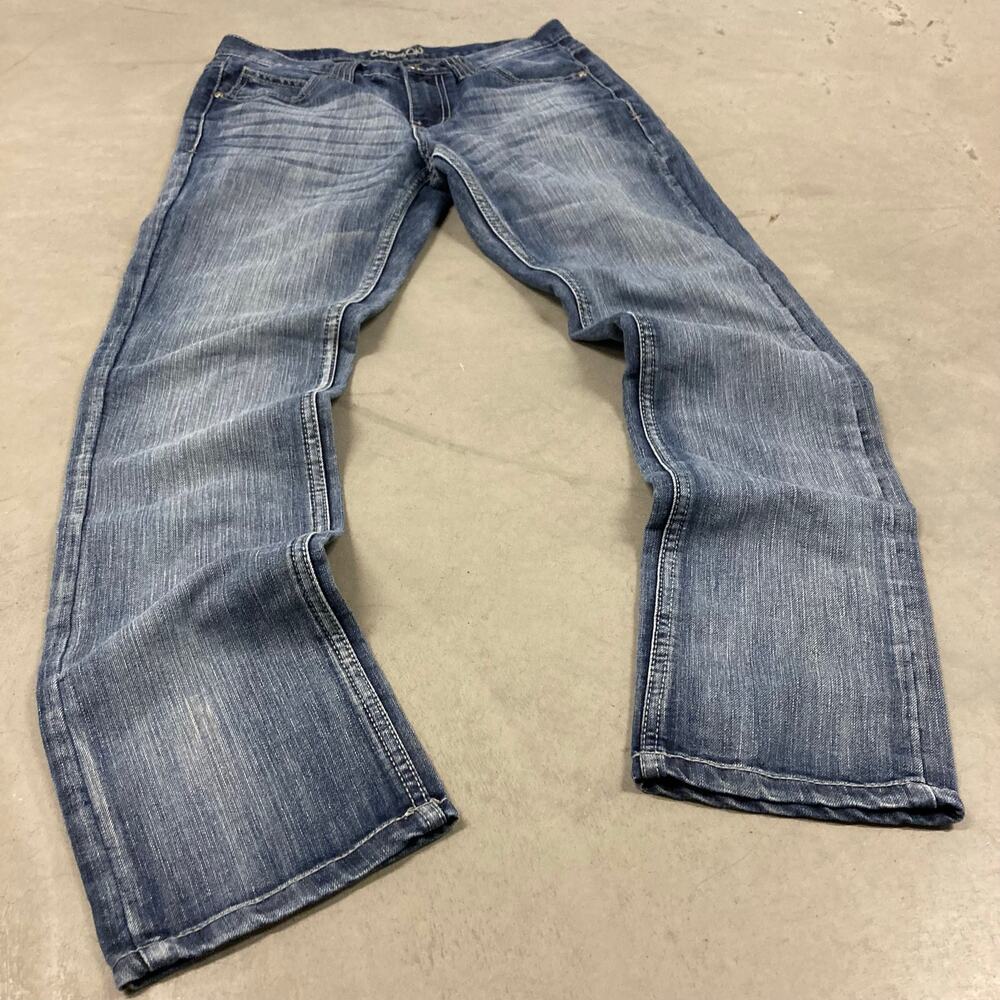 Y2K faded slim fit carbon Jeans 30x32